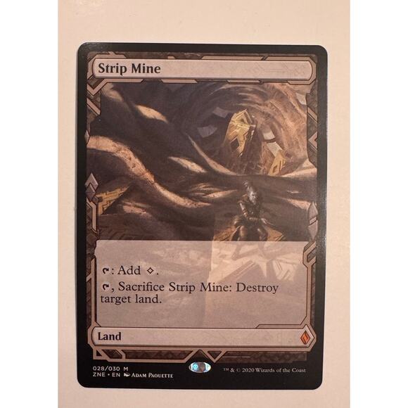 MTG Strip Mine Magic The Gathering 2020 028/030 NM - Picture 1 of 2